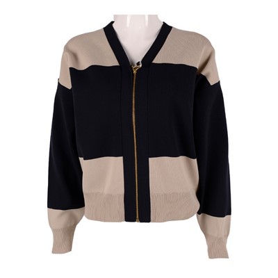 Mode Dragkedja Dam Cardigan